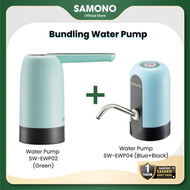 SAMONO Pompa Air Galon Dispenser Air Minum Charge Micro USB SW-EWP01 Garansi 1 Tahun