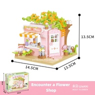 Wekki 516612 | Flower Shop | Brick Block