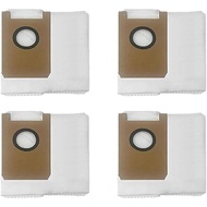 4Pcs Dust Bags For Loorow AT800 Robot Vacuum Cleaner, Non Woven Vacuum Debris Collection Bag For Loo