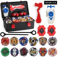 12PCS Burst Beyblade Set with 3*Launcher/Storage Box Toy Gift for Kids ZChQ