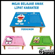 Doraemon Hello Kitty Keroppi Character Children's Study Folding Table