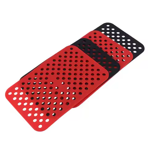 D9-Reusable Silicone Air Fryer Liners For Ninja Foodi Dual Air Fryer DZ201, Non-Stick Air Fryer Acce