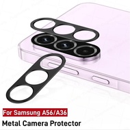 For Samsung Galaxy A56 A36 A55 A35 Back Metal Camera Lens Protector Ring Case
