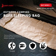 Deer Creek Sleeping Bag RUFF 3.0 Portable Light Weight Water Resistant Khaki/Brown