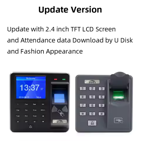 5YOA Access Control Fingerprint RFID Biometric Intercom BX6 Machine Digital Electric RFID Code Syste