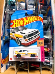 Xe Mô Hình Hot Wheels tỉ lệ 1:64 "84 Audi Sport Quattro" (White/Trắng) (New Model 2024)