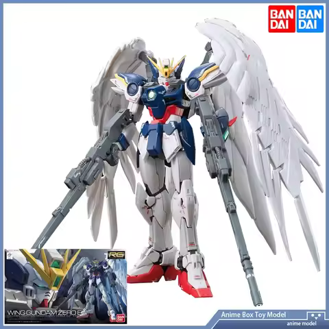 Gundam Bandai RG 1/144 17 WING ZERO WING GUNDAM ZERO EW XXXG-00WO Assembly Model
