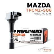 Ignition Coil MAZDA 3 G1 G2 Engine 1.6-TPCMZ-506-TOP PERFORMANCE JAPAN-Spark Plug Three ZJ01-18-100
