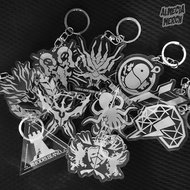 GANTUNGAN Arknights Logo Keychain / Arknights Engraved Keychain