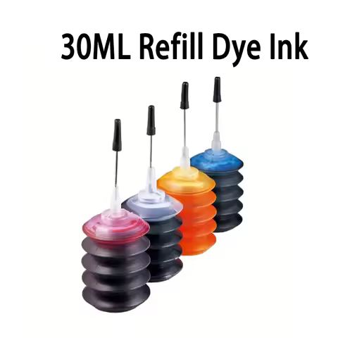 30ml Dye Ink Refill Kit for Canon Epson HP Inkjet Printer Ink Cartridges CISS Ink Voor Ink Tank