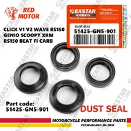 GN5 Fork Oil Seal (Shock) for Click V1 V2 Wave RS150 Genio Scoopy XRM RS150 Beat Fi Carb 51490-GN5-0