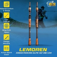 FUJI Lemoren Lighthing Fishing Rod 2.10m 2.28m/ 2.4m Blank Carbon X-Wripe Fishing Rod 8-16lb JP008 O