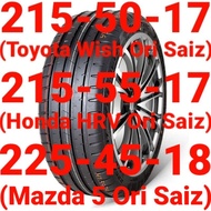 New Tyre Promotion Ready Stock 😎 215-50-17/215-55-17/225-45-18