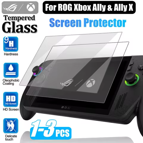 Tempered Glass Screen Protector For ROG Xbox Ally Hardness Tempered Glass Anti-Scratch Protector For