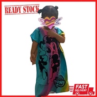 KAFTAN KELAWAR KIDS KARTUN BAJU KELAWAR COTTAN KAFTAN BUDAK BAJU TIDUR BUDAK PEREMPUAN BAJU TIDUR BU