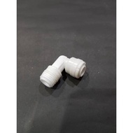 014-B MALE ELBOW TUBE 1/4 X DRAT 1/4 outer thread elbow connector/ 1/4'' x hose 1/4''