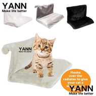 YANN1 Cat Radiator Bed Comfortable Winter Warm Detachable Metal Frame Hanging Bed