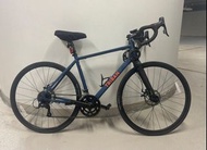 Triban RC 120 Road Bike Disc Brakes Navy Blue