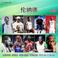 NBA Basketball Star Leonard Photocard Merchandise Card Signature Photo Polaroid Laser Photo Wallet 7