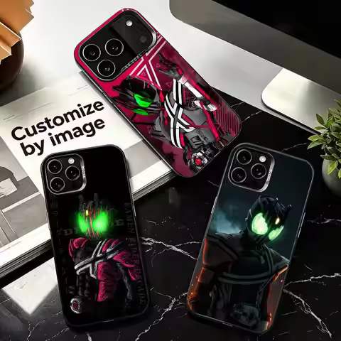 Kamen Rider Decade Colorful Silver Protective Cell Phone Case, Fit for iPhone 11,12,13,14,15,16,17,P
