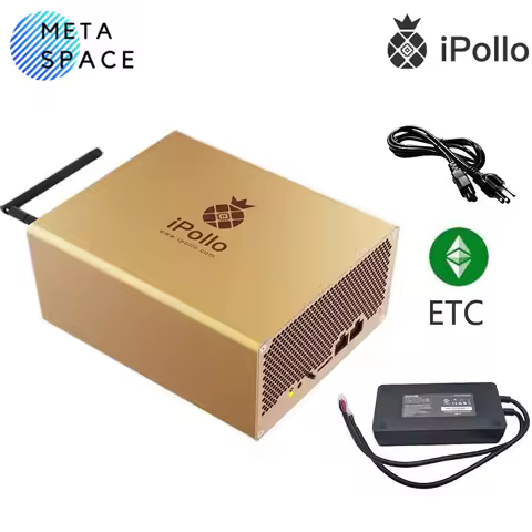 Used iPollo V1 Mini ETC Miner 300MH/s 240W Low Power Consumption Ipollo ETC coin Miner Machine With