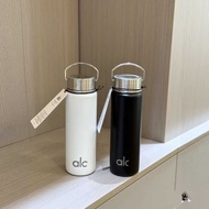Alo WaterBottle316 Thermos Water Bottle Keeps Moisture in Exercise Screw Cap Handle Easy to Carry