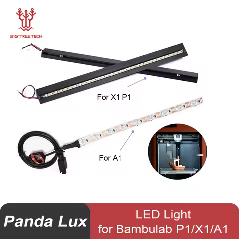 BIGTREETECH Panda Lux LED Light Bar Upgrade Kit High Brightness Lighting Magnetic Install for Bambul