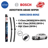 BOSCH Aerotwin A844S Wiper for Mercedes-Benz C Class [W205] GLC Class [X253] EQC Class (22"/22")