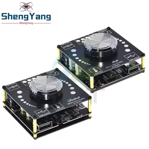 1/2PCS XY-AP100H XY-AP100L 100W+100W Dual TPA3116D2 Bluetooth 5.0 Stereo Audio Digital Power Audio A