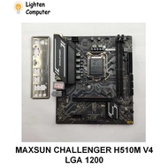 γUSEDγ MAXSUN Challenger H510M Motherboard | H510 | LGA 1200 | 10th 11th Gen Intel | mATX micro ATX