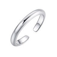 S925 Sterling Silver Toe Ring Simple Fashion Girls Niche Jewelry JJ03