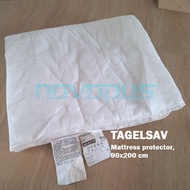 NOVO Easy Care Soft Polyester Mattress Protector with Elastic Strap 90x200 cm / Pelindung Katil Tila
