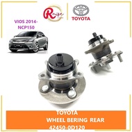 42450-0D120 TOYOTA VIOS NCP150 REAR LH/RH WHEEL BEARING WITH ABS SENSOR#OEM TOYOTA PARTS#JAPAN BEARI