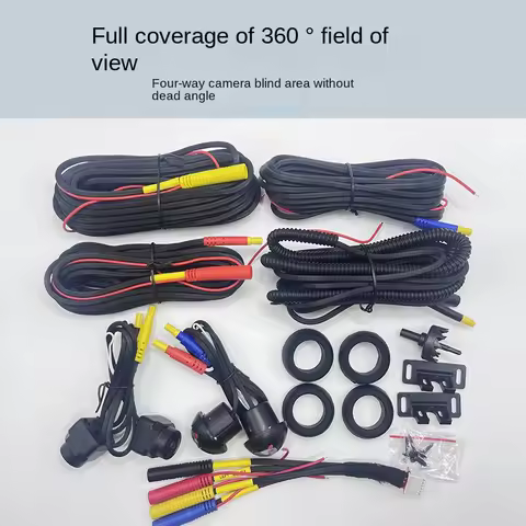 On-board 360 panoramic camera 3D2053/225/307 Sony reversing image HD 1080P special perforation