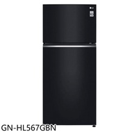LG樂金【GN-HL567GBN】525公升雙門變頻鏡面曜石黑冰箱(含標準安裝)(全聯禮券2300元)