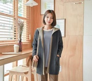 韓國直送－假兩件連帽外套（5色選）