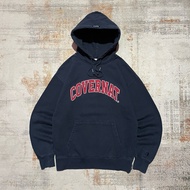 Navy Logo Script Covernat Hoodie