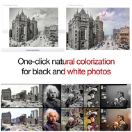 Ai natural colorization for black & white photos WebUi Plug & Use PC ai Software