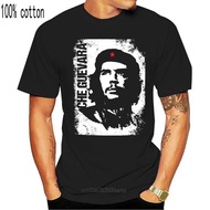 ย้อนยุคเสื้อยืด พิมพ์ลาย Che Guevara สไตล์วินเทจ แฟชั่นสําหรับผู้ชายS-5XL