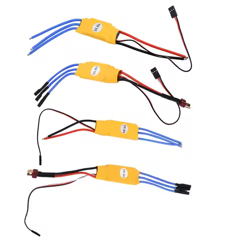 RC Brushless Motor Electric Speed Controller 30A 40A ESC Motor Speed Drive for Airplane Quadcopter D