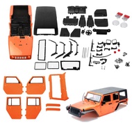 For 1/10 RC Crawler Cherokee Axial SCX10 & SCX10 II 90046 90047 1:10 313mm Wheelbase JEEP Wrangler H