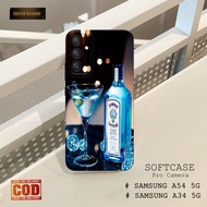 HP Soft case Samsung Galaxy A54 5Ghp Latest Samsung Galaxy A34 5G/ - Fashion Case DRINK - Casing Sam
