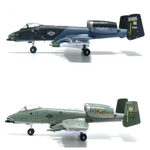 A-10 Warthog 1/72 Scale Micro Plastic Assembly Aircraft Model - Military & Home Display Collectible 