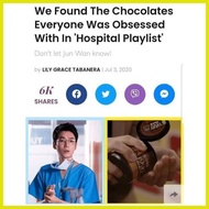 ♒ ▤ ☜ HOSPITAL PLAYLIST LOTTE Dream Cacao 82% dark chocolate 100g 85g JUN WAN CANDY