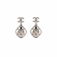 CHANEL 合金21B菱形交叉雙C耳環耳環