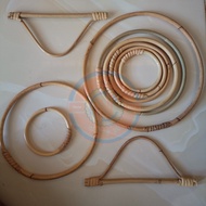 Rattan bag handle RattanRing Rattan bag handle Rattan bag tote Rattan bag stand holder Round rattan