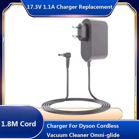 17.3V 1.1A Charger Replacement For Dyson Cordless Vacuum Cleaner Omni-glide Power Adapter Power Supp