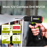 WORX WU130 - 12V Brushless Impact Drill Driver