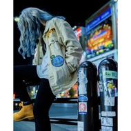 Drew House Smiley Alien Print Denim Jacket - Unisex