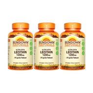 [Sundown 日落恩賜] 頂級61%卵磷脂膠囊 (100粒/瓶) 3入組-3入組